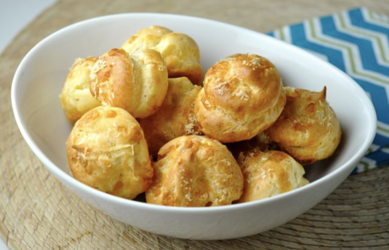 Mini Gruyère Gougères
