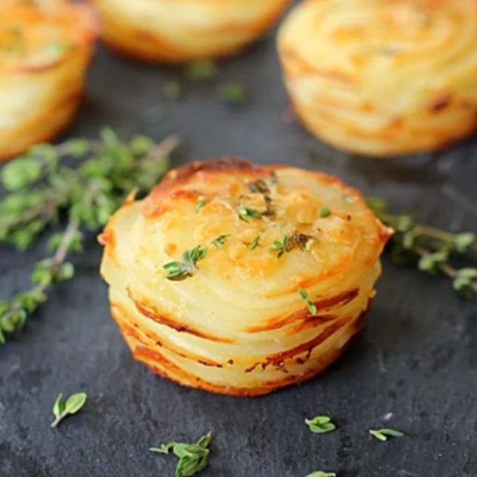 Potato Stacks with Thyme